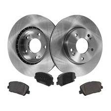 Disc Brake Pad Kit Front Pair Hyundai Veloster 2013-2016 Solid Rotor 58101A7A21