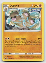 Dugtrio 077/198 Chilling Reign Rare