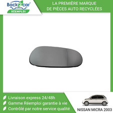 Glace de rétroviseur Nissan MICRA