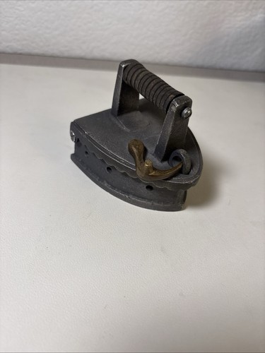 vintage cast iron charcoal iron