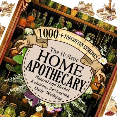 The Holistic Home Apothecary Book 1000+ Herbal Remedies and Timeless Healing