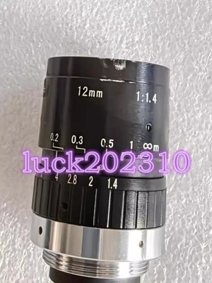 1PC USED  Mega-Pixel 12mm 1 :1.4 #YY