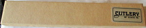 VINTAGE CUTLERY OF SANTA FE SANTA FE STONEWORKS WOOD HANDLE LETTER OPENER,  NOS