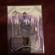 Panini Playoff 2021 Christian Darrisaw Minnesota Vikings Rookie #250 NFL Card