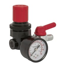 Sealey Air Regulator 1/4"BSP Female 1/4"BSP Male Airflow 76cfm SA5/RG/14