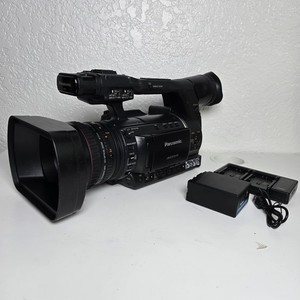 Panasonic AG-AC130AP AVCCAM Camcorder W/Battery & Charger  Works Great