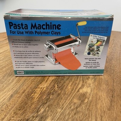 Open Box Amaco Pasta Machine For Polymer Clay And Soft Metal Sheets