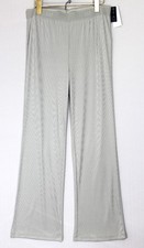 GAP BODY Women's Rib Pajama Pants Size Large Quiet Gray Retail 49.95