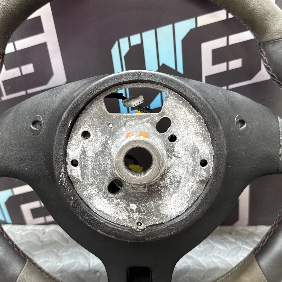 1999-2003 BMW E39 M5 РУЛЕВОЕ КОЛЕСО ALCANTARA ЗАМШЕВАЯ КОЖА ПЛОСКИЕ ПЕРЕКЛЮЧАТЕЛИ - Изображение 4 из 4