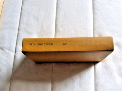 That Hideous Strength by C. S. Lewis 1946 HC Likely 2nd Printing