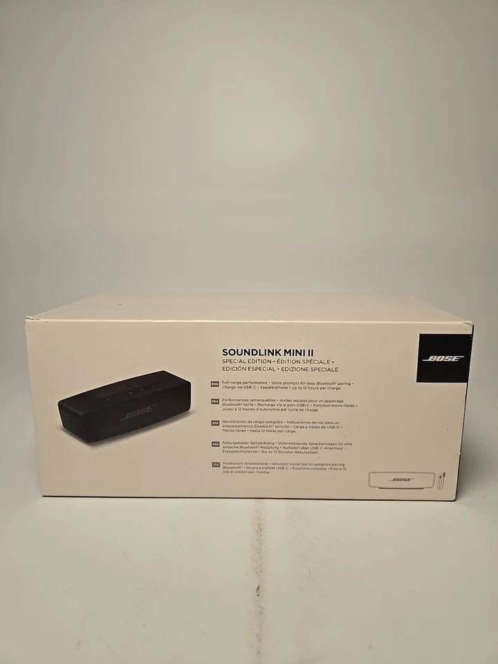 Динамик Bose SoundLink Mini II специальный выпуск - тройной черный - Изображение 2 из 4