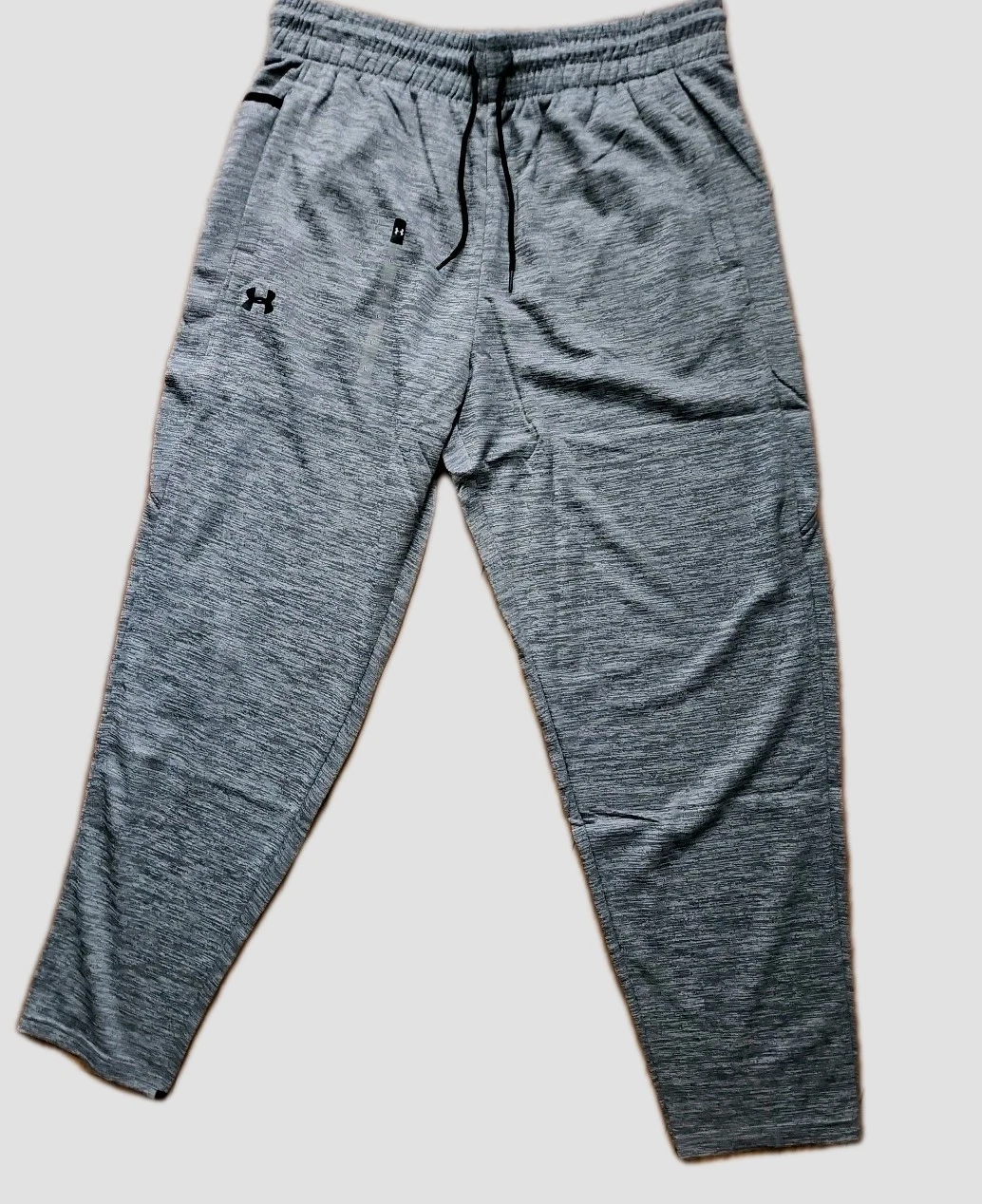 Under Armour UA Joggers Men's Light Fleece Sweatpants Gray Large NWT