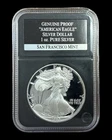 1989-S One Ounce American PROOF Silver Eagle * DEEP CAMEO