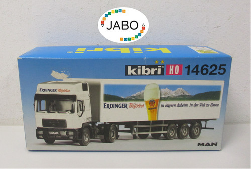 (RH/13) Kibri H0 14625 MAN semirremolque NUEVO/EMBALAJE ORIGINAL | Zustand: Neu