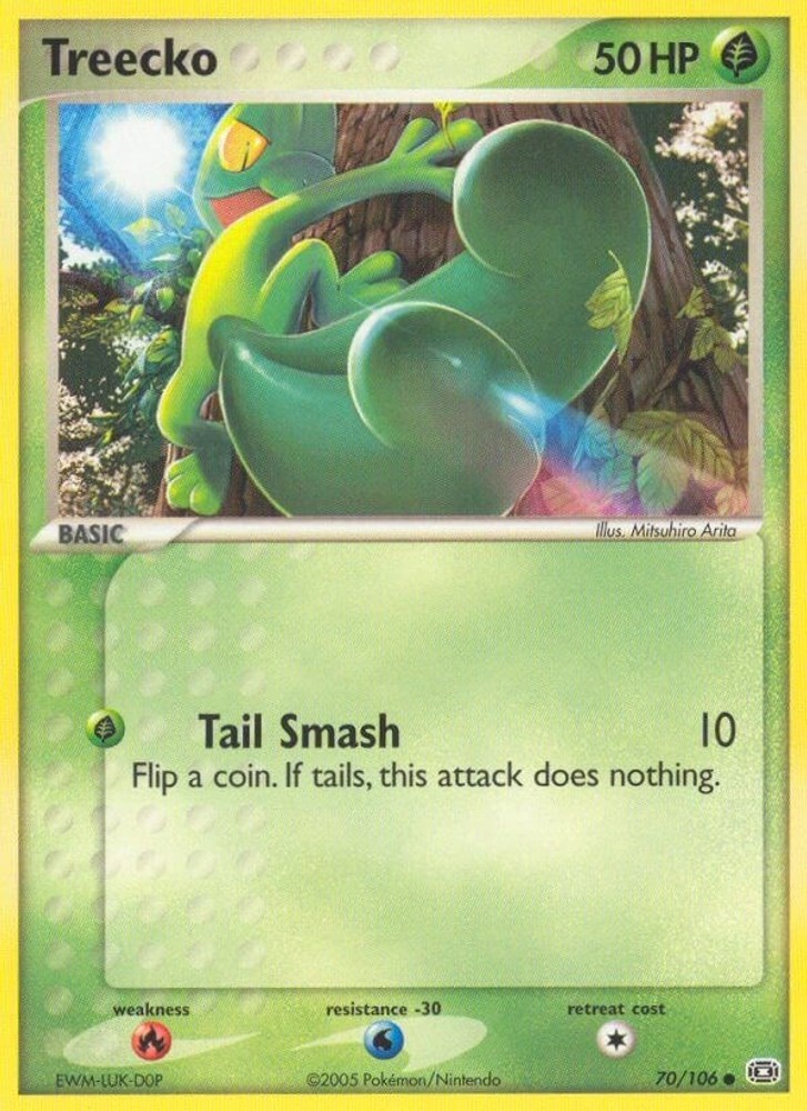 Treecko EX Emerald 70/106 LP Pokemon