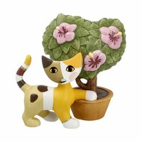 Goebel Figur Rosina Wachtmeister Katze Ibisco Dekofigur Deko Biskuitporzellan