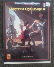 TSR Advanced Dungeons & Dragons 2nd Ed Fighter's Challenge II 1994 MPN 9427