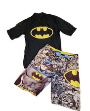 Dc Comics Batman Boys Swimsuit Size L