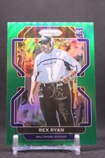 Rex Ryan #289 2021 Panini Prizm Green Baltimore Ravens