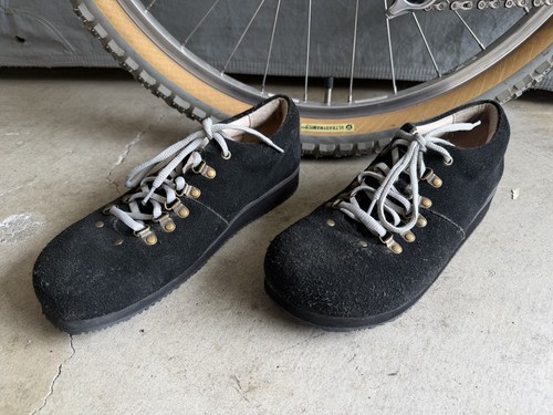 STOMP LOX LaRon SPD Shoes Black Suede Made In Japan US Size 9