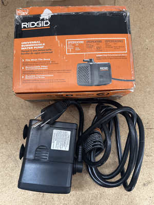 #ad RIDGID Replacement Submersible Water Pump for RIDGID Tile Saws $24.95
