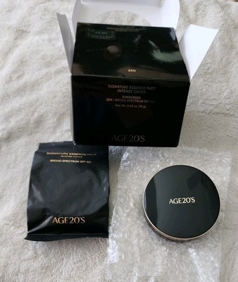 Age20's Signature Essence Pact Intense Cover 35N Cappuccino with Refill (New)