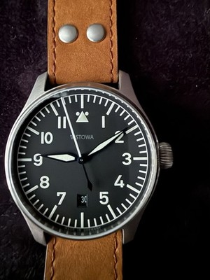 Stowa Flieger Classic 40mm Stainless Steel Wristwatch