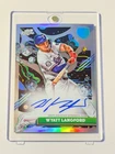 2025 Topps Chrome Cosmic Wyatt Langford Autograph Variation Auto Refractor SSP
