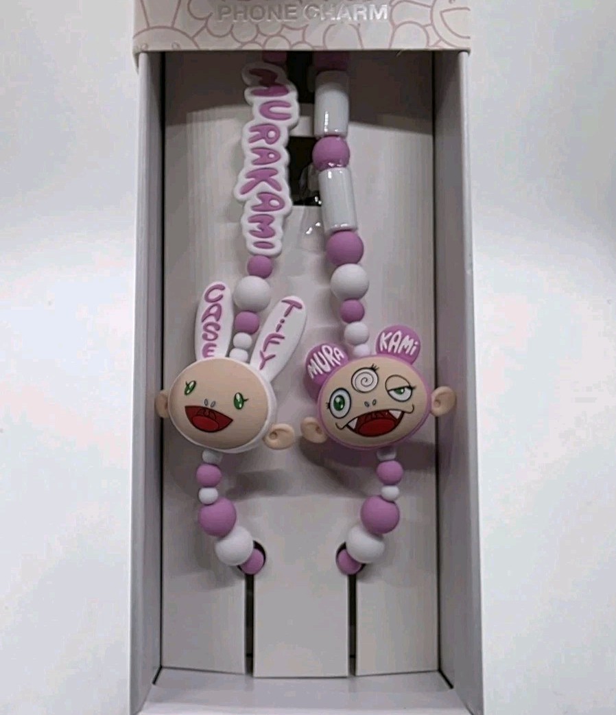 Casetify x Murakami - KAIKAI AND KIKI PHONE CHARM & CHARM CUBE SET