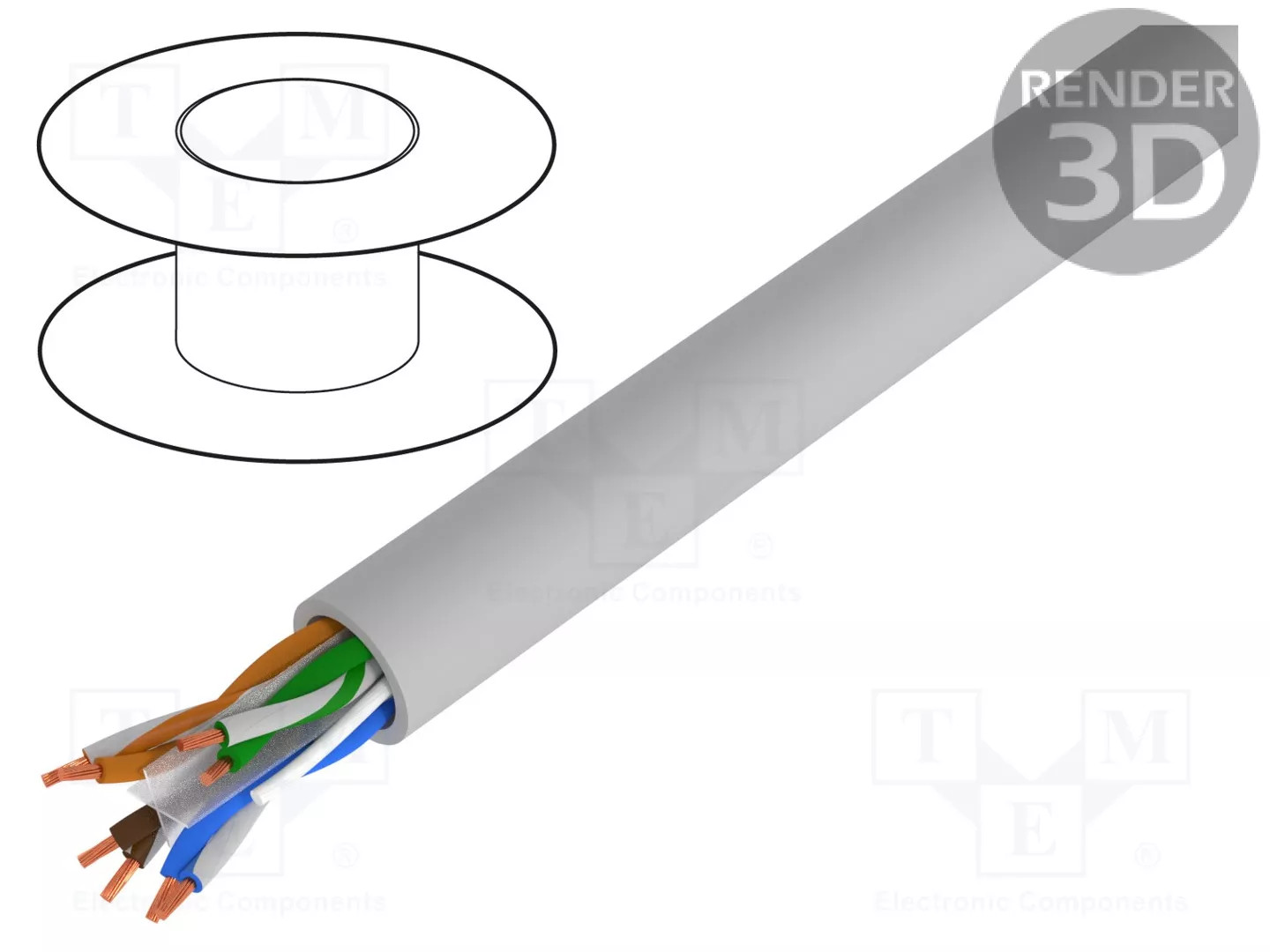 Logilink Cavo Di Rete (U/Utp, Cat6, 100 M), Cavo Di Rete - Immagine 2