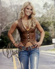 JESSICA SIMPSON SIGNED 8x10 PHOTO ACTRESS MODEL AUTHENTIC AUTOGRAPH COA
