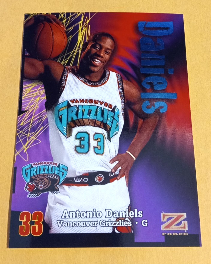 1997-98 Skybox Z-Force - Antonio Daniels #175 Rookie RC - Grizzlies