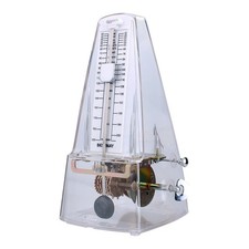 Metronome Loud Pure Sound Mechanical Transparent White