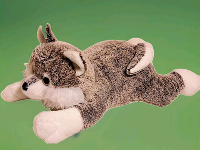 IKASA Large Wolf Husky Plush Giant Dog Jumbo Toy Huge Big 31
