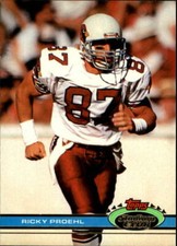 1991 Stadium Club Football "Main Set" Cards #1 to #250 Rookies and Veterans
