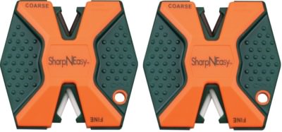 2 PACK AccuSharp SharpNEasy Knife Sharpener Fine and Coarse Ceramic Rods AS335CD