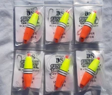 6 Cigar Float weighted popping cork Rig bluefish redfish