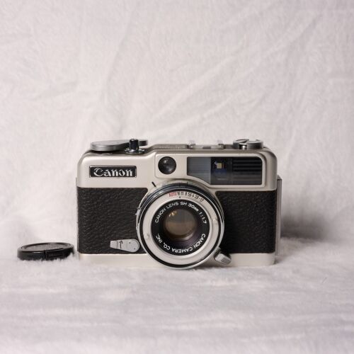 Canon demi EE17 35mm Half Frame Film Camera w/ SH 30mm f/1.7 (E10027149) + Case - Picture 1 of 7