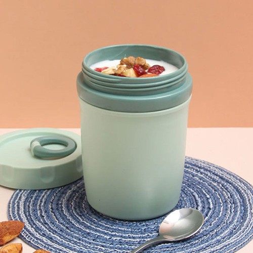 Breakfast Cup Drink Container Microwavable Soup Mug Vacuum Thermal Flask UK - Picture 11 of 12