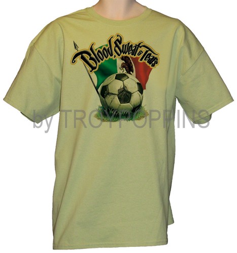 CAMISETA IMPRESA GRÁFICAMENTE PARA FANÁTICOS DE LA PELOTA DE FÚTBOL 1 BLOOD SUDOR & LÁGRIMAS FÚTBOL DEPORTE ROPA DEPORTIVA - Imagen 8 de 11