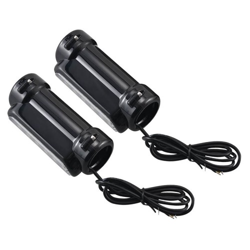 1.25'' Highway Bar Lights DRL Turn Signals White/Amber LED Lamps For Harley Dyna - Picture 15 of 16