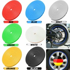 Felgen kantenschutz Auto Radnabe Ring Reifenschutz Aufkleber Gummistreifen 26FT