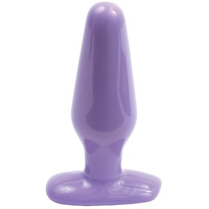 Doc Johnson Pretty Ends Iridescent Medium Butt Plug Lavender