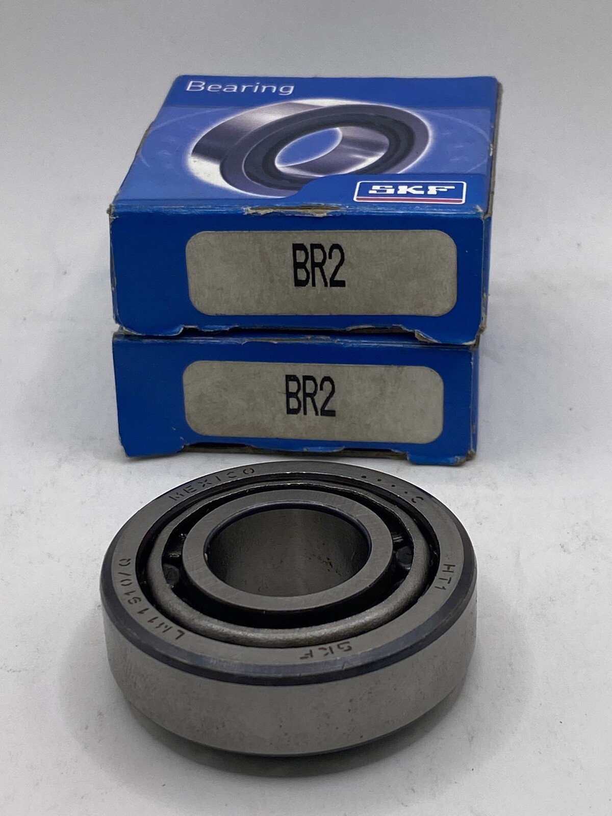 SKF BR2 Tapered Roller Bearing Set - 2 Pack with Race