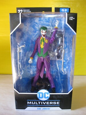 2020 McFarlane Toys DC Comics Multiverse 7'' Rebirth Joker New MIP Batman Harley