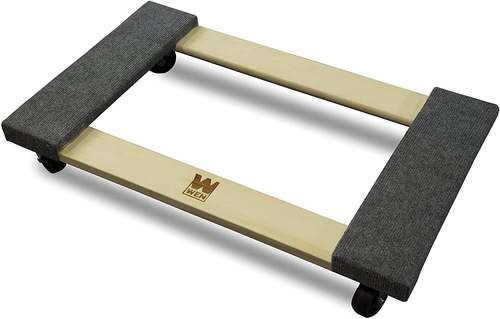 1320 Lbs. Capacity 18 In. X 30 In. Hardwood Furniture Moving Dolly, Two Pack - Picture 2 of 5