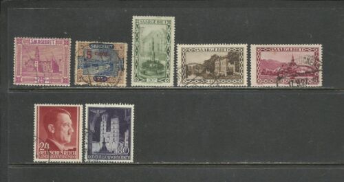 Saar 1923-1926 Saargebiet and Generalgouvernement Beautiful used Stamps - Photo 1/1