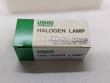 LOT OF 2 USHIO JCD40V-150WB JDC 150w 40v G6.35 base