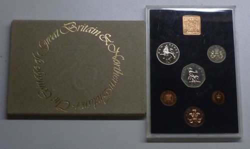 UK Official Royal Mint Proof Coin Year sets 1971 - 1982 Flat Pack type see menu - Picture 12 of 25