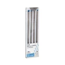 GC 000258 Metal Dental Strips #300-C Width Coarse Blue 12/Pk 4.0mm